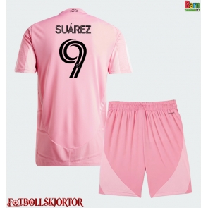 Inter Miami Luis Suarez #9 Hemmakläder Barn 2026-27 Kortärmad (+ Korta byxor)